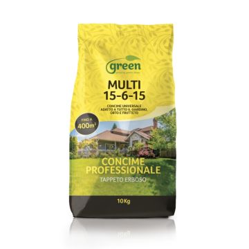 Multi Concime universale granulare 15-6-15 10 Kg Green 14 3866480