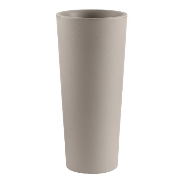 Vaso cachepot Genesis tondo in resina h 85 cm Veca