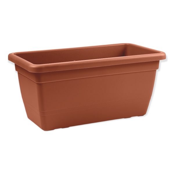 Fioriera rettangolare Anthea in plastica 60 cm Veca