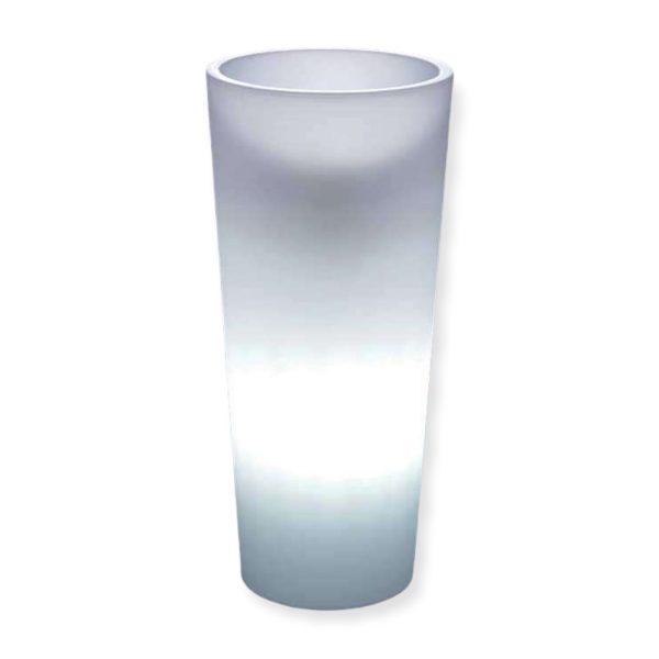 Vaso cachepot luminoso multicolor