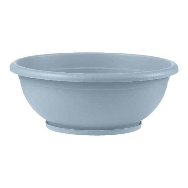 Ciotola Naxos con sottovaso ad incastro 30 cm