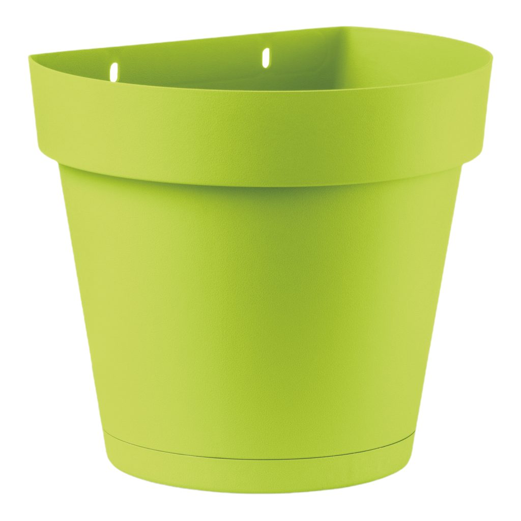 Vaso Gerla Cleo a muro in plastica Ø 25 cm Veca