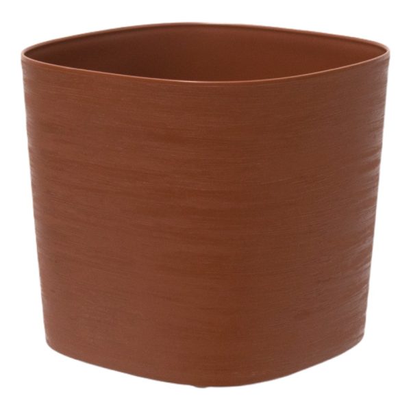 Vaso Capri ovale in plastica riciclata Ø 38 cm Tera