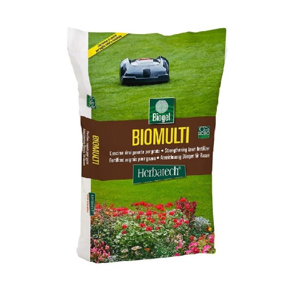 Biomulti concime estate inverno antistress per prato 10 kg Herbatech