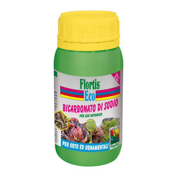 Bicarbonato di sodio Fungicida biologico per piante 200 gr Flortis
