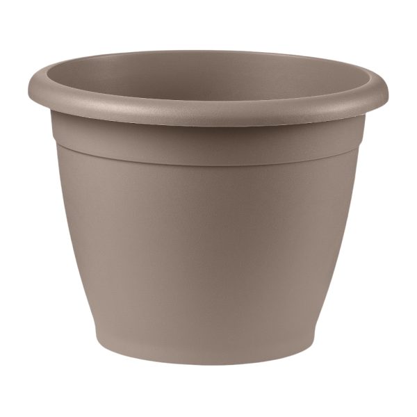 Vaso Naxos tondo in plastica ø 25 cm Veca