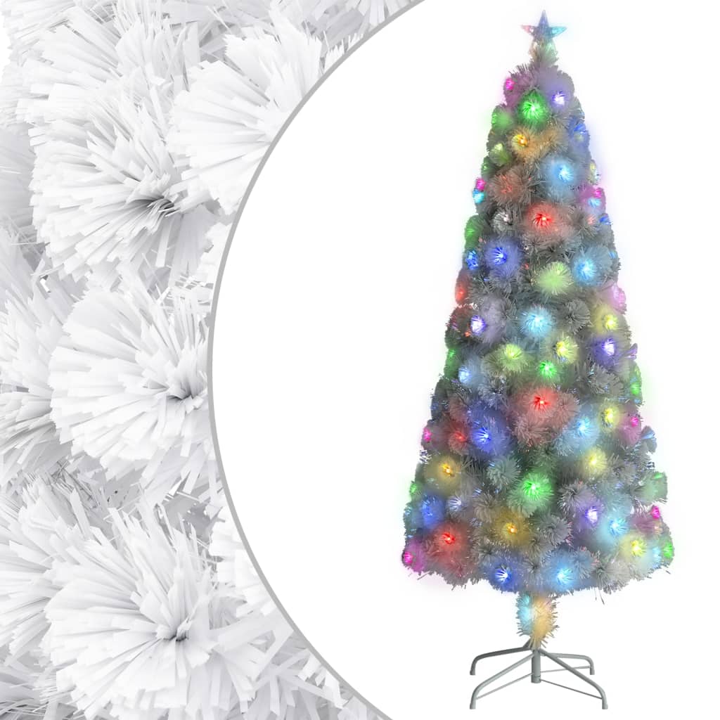 Albero Di Natale In Fibra Ottica 180 Cm