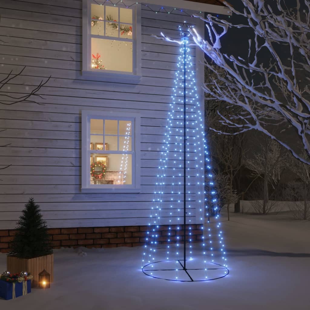 Albero di Natale a cono stilizzato luminoso 304 MaxiLed - RGB