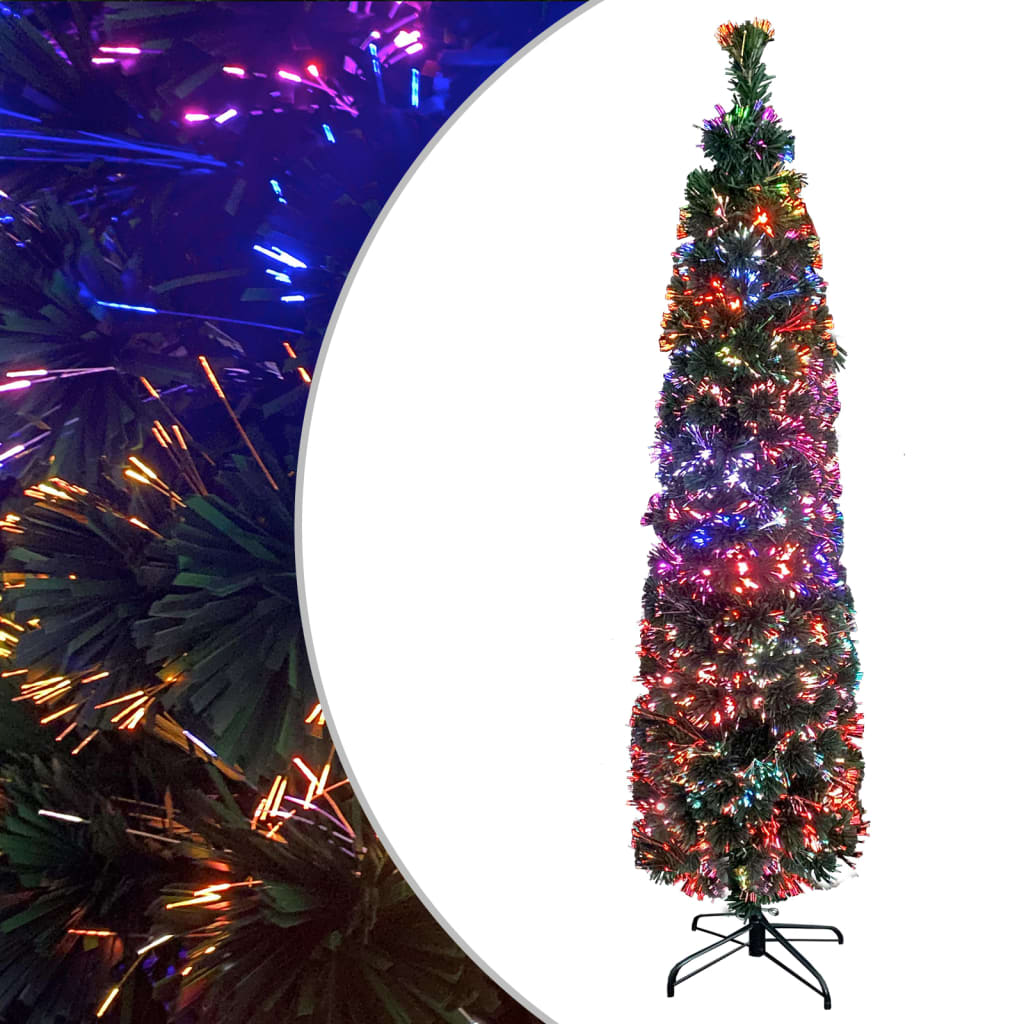 Albero Natale Fibra Ottica 180 Cm