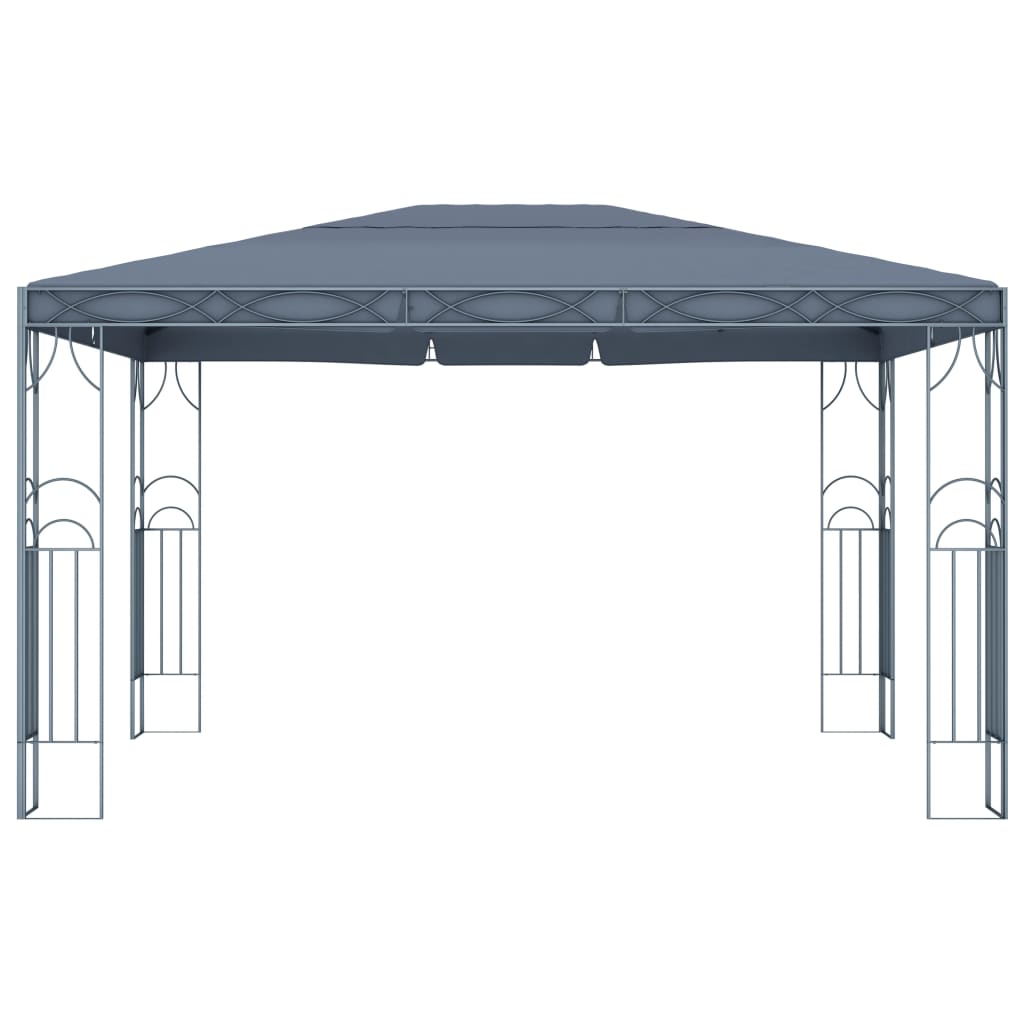 Gazebo 400x300 Cm Antracite Amdgarden