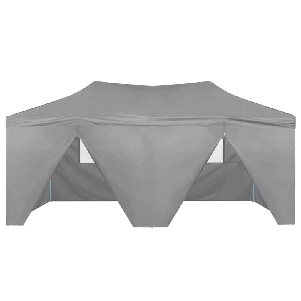 RELAX4LIFE Gazebo da Giardino Pieghevole, Gazebo da Esterno Impermeabile e  Resistente, Altezza Regolabile, Tenda Gazebo per