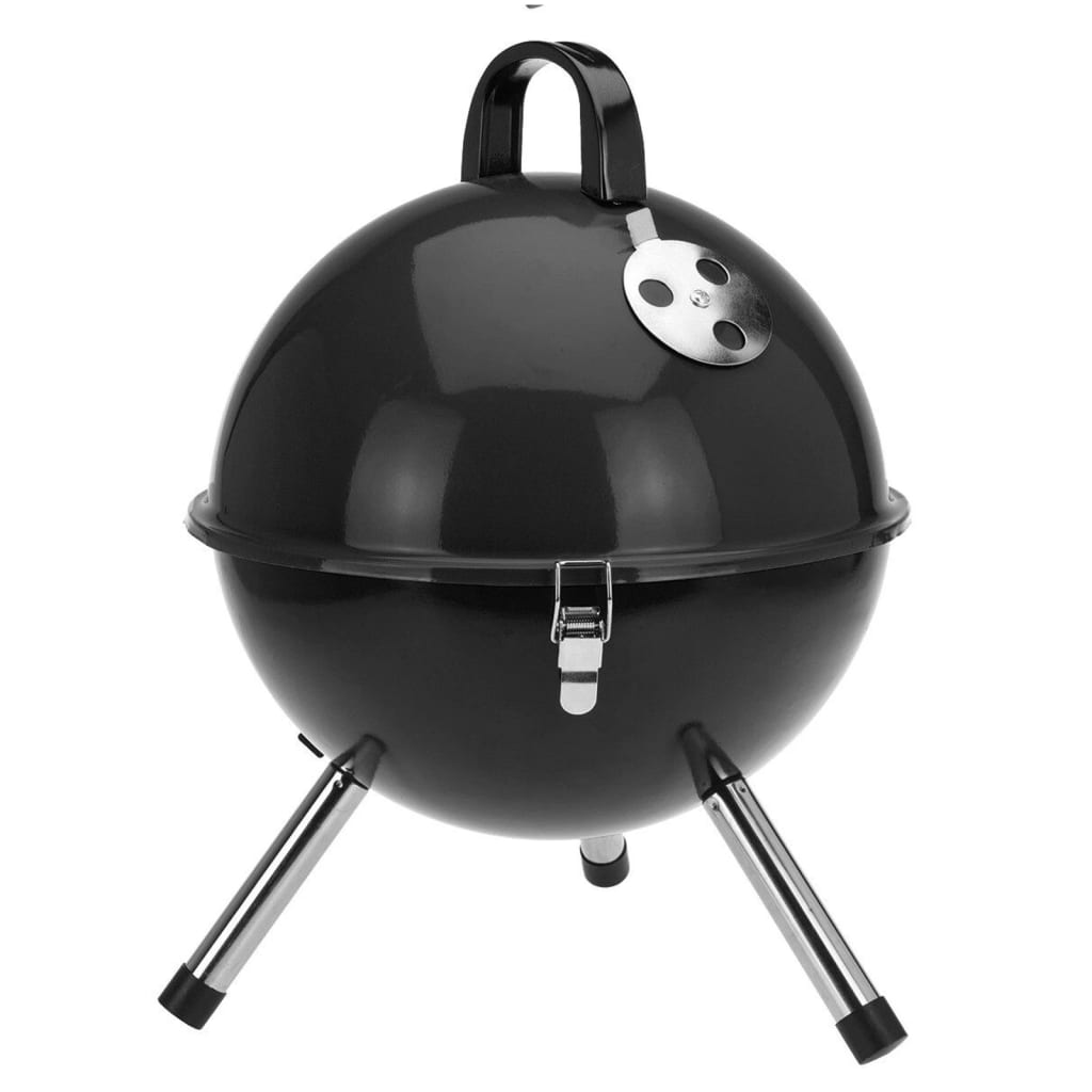 Griglia Barbecue a Sfera 31 cm Nera - AMDGarden