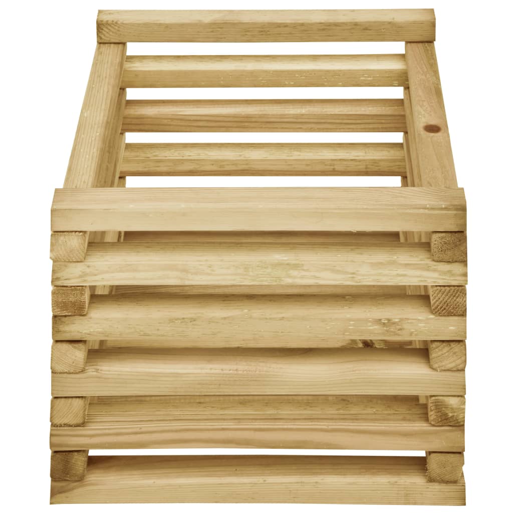 Pergola In Legno Di Pino Impregnato 180x197 Cm - Perfetta Per Giardino O Terrazzo | Arredo Esterno