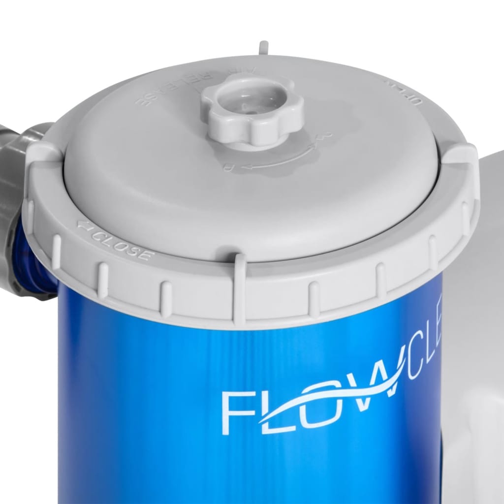 Bestway Pompa con Filtro a Cartuccia Trasparente Flowclear - AMDGarden