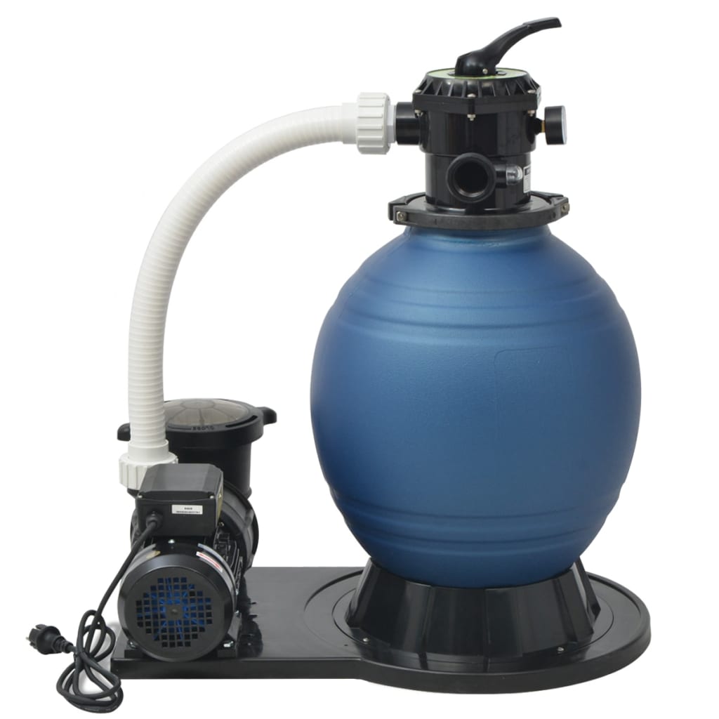 Pompa con Filtro a Sabbia 1000 W 16800 l/h XL - AMDGarden