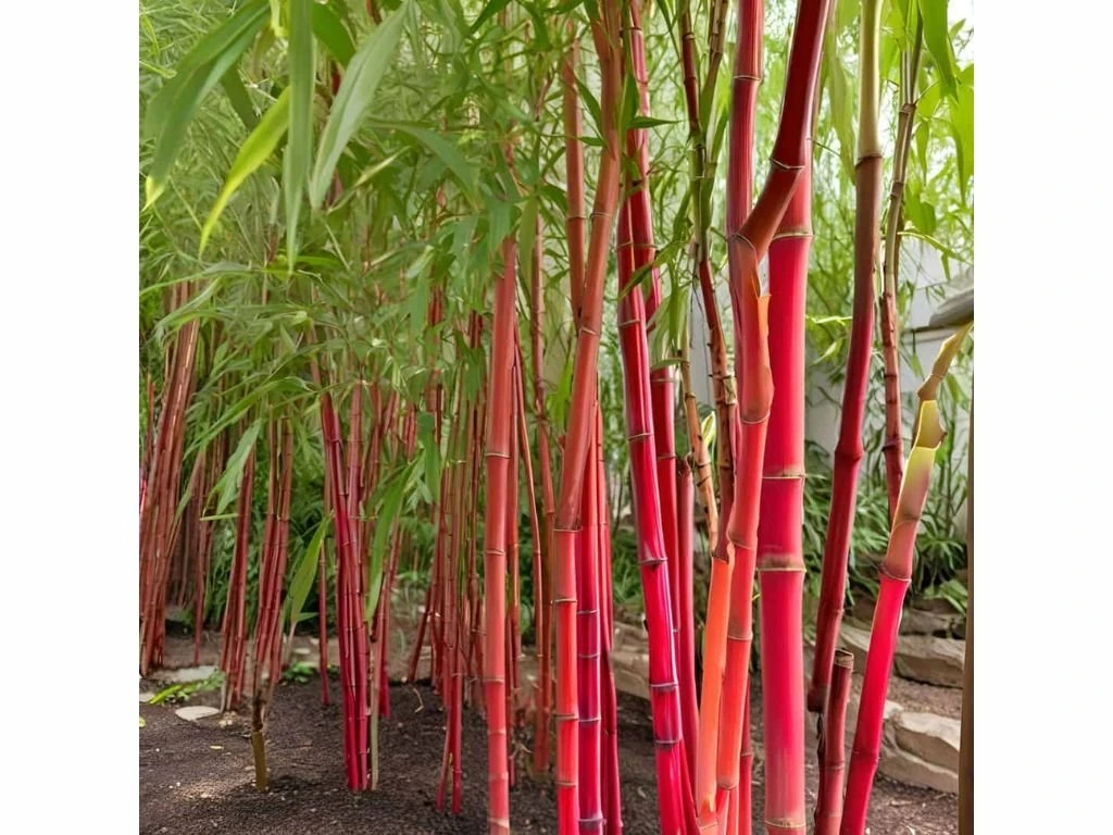 Bambù Fargesia Red Dragon in vaso 18 cm 1 35467302