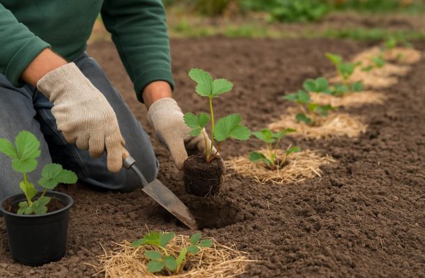 mettere a dimora le fragole in autunno posizione distanza e prime cure featured 1790083950 a5579aad